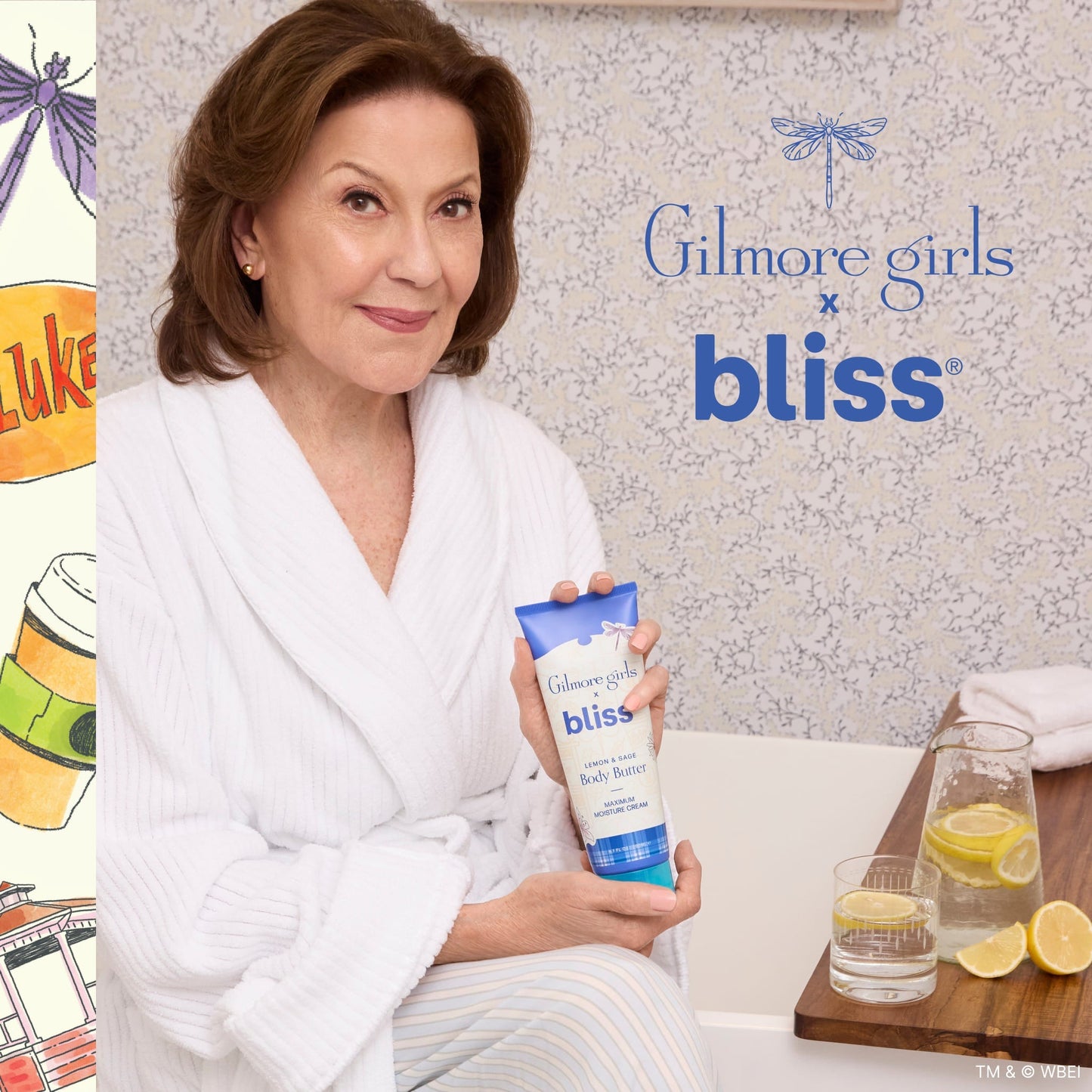 Gilmore Girls x Bliss Lemon & Sage Body Butter Maximum Moisture Cream