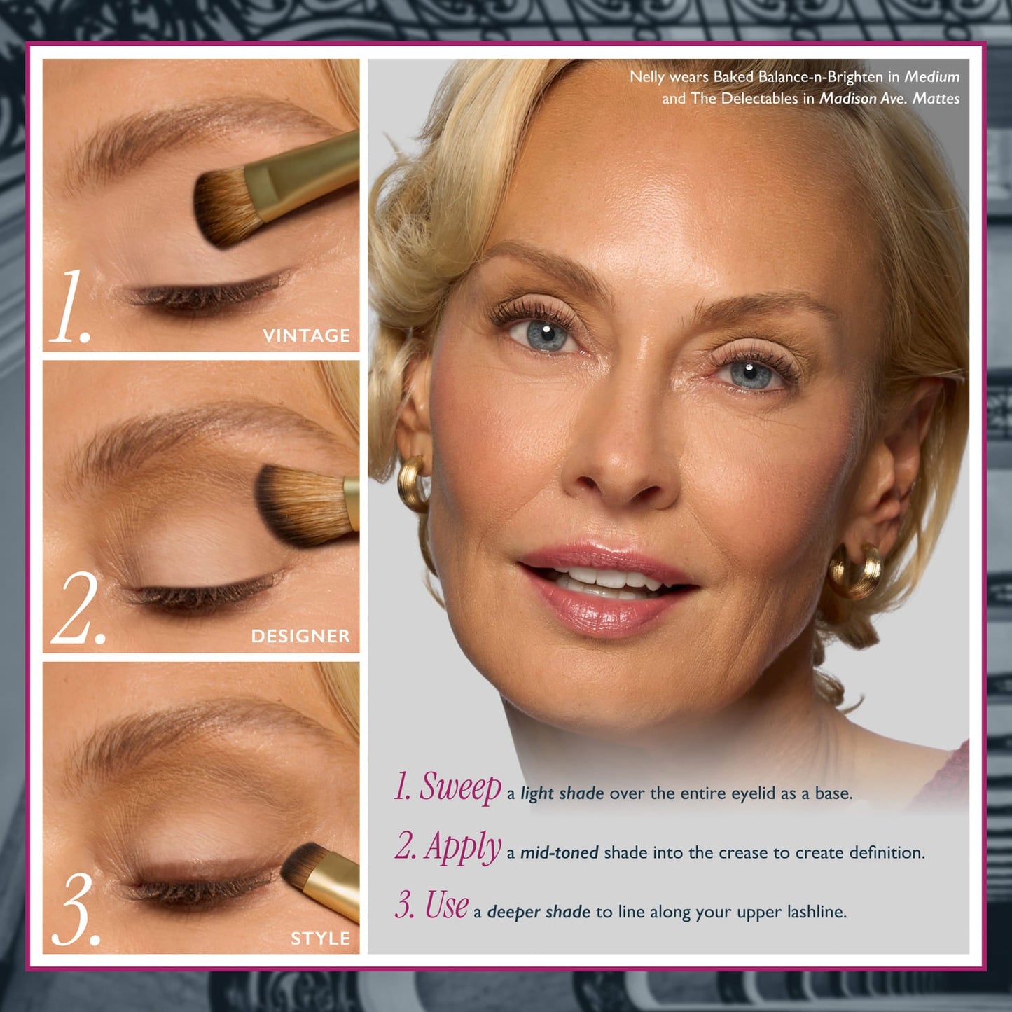 The Delectables 14 Multi-Finish Baked Eyeshadows: Madison Ave. Mattes